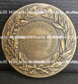 MÉDAILLE DES RENCONTRES SPORTIVES DE LA WEHRMACHT 1943 — photo 2