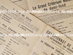 DEUX RARES PROGRAMMES DE COMPETITIONS CYCLISTES AU PARC DES PRINCES — miniature 3