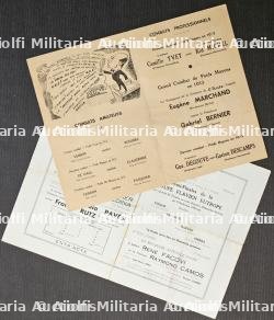 DEUX RARES PROGRAMMES DE COMBATS DE BOXE À LA SALLE WAGRAM ET À L’ÉLYSÉE-MONTMARTRE — photo 3