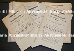 CLASSEUR DES ORDONNANCES ALLEMANDES DANS LES TERRITOIRES OCCUPÉS , V.O.B.I.F ou VERORDNUNGSBLATT FÜR DIE BESETZEN FRANZÖSICHEN GEBIETE ou VERORDNUNGSBLATT DES MILITÄRBEFEHLSHABER IN FRANKREICH — miniature 8