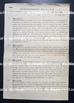 COMPTE-RENDU DU SERVICE D'INFORMATION DES AMBASSADES ALLEMANDES (SECTION K.I.P.D) , PARIS, 13-03-1941 — photo 5