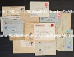 LOT D’ENVELOPPES DE FORMATS DIVERS À ENTÊTES OU À L’ADRESSE DE SERVICES ALLEMANDS OU FRANÇAIS À PARIS (X13) — photo 1