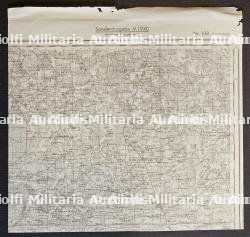 EXCEPTIONNELLE CARTE DES KOMMANDANTURS ALLEMANDES EN FRANCE — photo 2