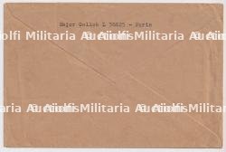 LETTRE + ENVELOPPE DU MAJOR GOLLOB À OBERLEHERE JOSEF WESELY + PHOTO. , PARIS, LE 30 JANVIER 1943 — photo 5