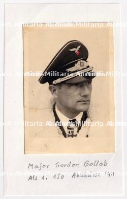 LETTRE + ENVELOPPE DU MAJOR GOLLOB À OBERLEHERE JOSEF WESELY + PHOTO. , PARIS, LE 30 JANVIER 1943 — photo 6