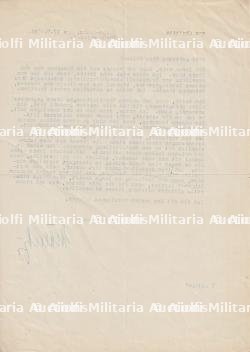 LETTRE DIETRICH VON CHOLTITZ À HERR MÖLLER , BADEN-BADEN, 17-09-1951 — miniature 2