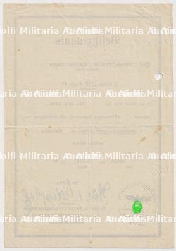 MENU DE L’HÔTEL LUTETIA , ABWEHR , NOËL 1943 — miniature 3