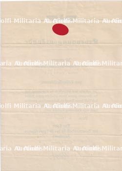 DIPLÔME DE NOMINATION D’ASSITANT D’AUXILLIAIRE DE LA DOUANE AVEC ENVELOPPE D’ORIGINE , ERNENNUNGSURKUNDE ZUM HILFZOLLASSISTENTEN , PARIS, 01-10-1942 — miniature 3