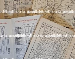 LOT DE TABLEAUX DES HORAIRES DES TRAINS (X4) de la H.V.D, de l’O.T et de la S.N.C.F — photo 2