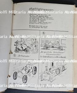 LOT DE DEUX SKETCHBOOKS DE LA « WEHRMACHT-VERKEHRS-DIREKTION » OU W.V.D, LA DIRECTION DE LA REICHSBAHN À PARIS — photo 4