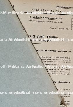 LOT DE DOCUMENTS SUR LA SNCF SOUS L’OCCUPATION — miniature 2