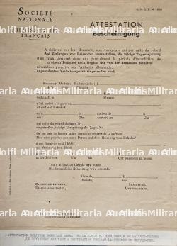 LOT DE DOCUMENTS SUR LA SNCF SOUS L’OCCUPATION — photo 4