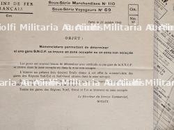 LOT DE DOCUMENTS SUR LA SNCF SOUS L’OCCUPATION — miniature 6