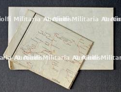 LOT DE DEUX CARTES ISSUES DE LA DIRECTION DE LA REICHSBAHN À PARIS SUR LE TRAFIC FERROVIAIRE EN FRANCE