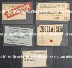 LOT AFFICHETTE ET ÉTIQUETTES DE LA REICHSBAHN À PARIS — photo 3