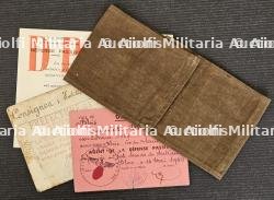 LOT DÉFENSE PASSIVE AVEC UN BRASSARD ET CARTES DIVERSES — miniature 5