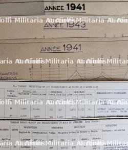 LOT DE DEUX RECUEIL POUR LES ALERTES POUR L’ANNÉE 1942 ET 1944 , CENTRE RÉGIMENTAIRE DES SAPEURS-POMPIERS DE PARIS — miniature 6