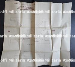 PLAN EN DOUBLE DU POSTE DE COMMANDEMENT ET D’OBSERVATION DE LA COUPOLE DE L’ARC DE TRIOMPHE DE L’ÉTOILE DES SAPEURS-POMPIERS DE PARIS — photo 4