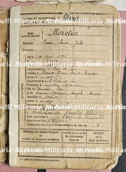 LOT DE DOCUMENTS D’UN SAPEUR-POMPIER DE PARIS ENGAGÉ VOLONTAIRE. EN 1941, CITATION À L’ORDRE DU RÉGIMENT ET CERTIFICAT DE BONNE CONDUITE ET FORMULAIRES VIERGES DIVERS — photo 7