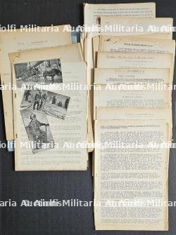 FORT LOT DE RAPPORTS, DE DOCUMENTS D’INSTRUCTIONS ET FEUILLES DE RENSEIGNEMENTS DES SAPEURS-POMPIERS ET FORMULAIRES VIERGES DIVERS — miniature 4