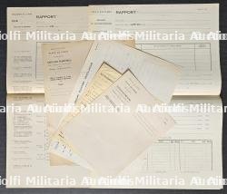 FORT LOT DE RAPPORTS, DE DOCUMENTS D’INSTRUCTIONS ET FEUILLES DE RENSEIGNEMENTS DES SAPEURS-POMPIERS ET FORMULAIRES VIERGES DIVERS — photo 5
