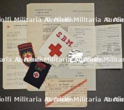 LOT CROIX-ROUGE DE LOUIS-MARIE CHAUDRON DE COURCELLES — photo 1