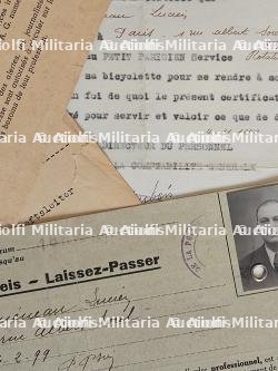 LOT DE DOCUMENTS D’UN EMPLOYÉ DU JOURNAL ,LE PETIT PARISIEN — photo 3