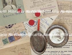 LOT DE DOCUMENTS (X7) D’UNE SOURIS-GRISE DE LA WEHRMACHT À PARIS TRAVAILLANT L'HOTEL CONTINENTAL , 325. SICHERUNG DIVION ET FELDGENDARMERIE TRUPPE 564. — miniature 3
