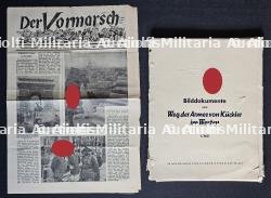LOT DE DEUX PUBLICATIONS CONCERNANT L’ARMÉE DE GEORG VON KUECHLER DANS LA BATAILLE DE FRANCE ET LA PRISE DE PARIS. — photo 1