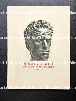CATALOGUE DE L'EXPOSITION ARNO BREKER À L'ORANGERIE , PARIS 1942