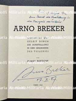 CATALOGUE DE L'EXPOSITION ARNO BREKER À L'ORANGERIE , PARIS 1942 — photo 3