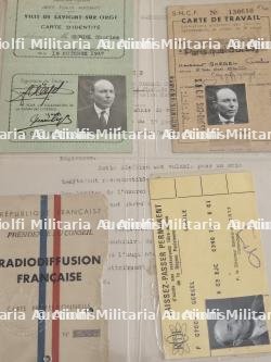 FORT LOT DE DOCUMENTS D’UN AGENT DE LA RADIODIFFUSION NATIONALE AU NOM DE CHARLES GOËGEL(1905-).PERIODE 1925-1954 — photo 13
