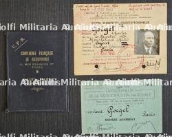 FORT LOT DE DOCUMENTS D’UN AGENT DE LA RADIODIFFUSION NATIONALE AU NOM DE CHARLES GOËGEL(1905-).PERIODE 1925-1954 — photo 19