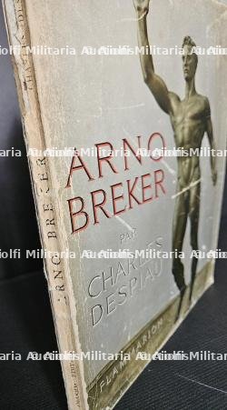 LOT ARNO BREKER(1900-1991). LIVRE ET DESSINS DÉDICACÉS Arno Breker(1900-1991) était le sculpteur préféré d'Hitler et fut considéré comme le sculpteur ,officiel du IIIe Reich — miniature 3