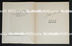 LOT ARNO BREKER(1900-1991). LIVRE ET DESSINS DÉDICACÉS Arno Breker(1900-1991) était le sculpteur préféré d'Hitler et fut considéré comme le sculpteur ,officiel du IIIe Reich — photo 4