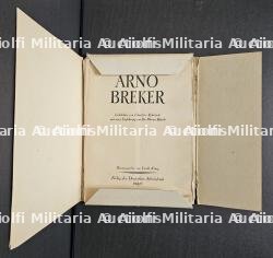 LOT ARNO BREKER(1900-1991). PORTFOLIO DE REPRODUCTIONS D’ŒUVRES DU SCULPTEUR, CARTES, REPRODUCTIONS DE DESSINS NUMÉROTÉES OU SIGNÉES ET FAIRE-PART DE DÉCÈS — photo 4