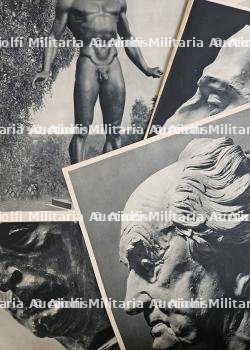 LOT ARNO BREKER(1900-1991). PORTFOLIO DE REPRODUCTIONS D’ŒUVRES DU SCULPTEUR, CARTES, REPRODUCTIONS DE DESSINS NUMÉROTÉES OU SIGNÉES ET FAIRE-PART DE DÉCÈS — miniature 7