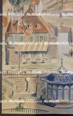 PEINTURE DE L’EXPOSITION D’ART DE LA WEHRMACHT À PARIS EN 1941 ET CATALOGUE DE L’EXPOSITION. — photo 5