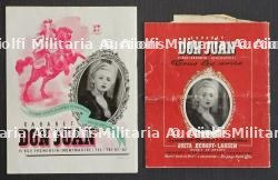 LOT DE DEUX PROGRAMMES DU BAL TABARIN 1940-1941 , 1941-1942, TICKET D’ENTRÉE ET FACTURE — miniature 3