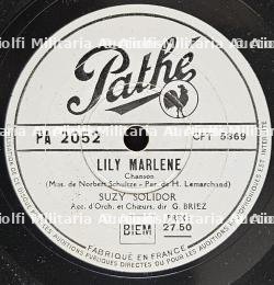 DEUX DISQUES PATHÉ DE SUZY SOLIDOR (LILLY MARLÈNE) ET LÉO MARJANE (IT’S A LONG, LONG WAY TO TIPPPERARY) — photo 3