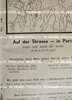 LOT DE DEUX GUIDES DE CONVERSATION FRANÇAIS-ALLEMAND POUR LE SOLDAT ALLEMAND — photo 3