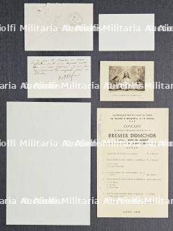 DEUX PROGRAMMES DE CONCERTS À LA CATHÉDRALE NOTRE-DAME DE PARIS SOUS LE PATRONAGE DU KOMMANDANT VON GROSS-PARIS ET CARTES DE VISITE DE MGR. BAUDRILLART(1859-1942) — miniature 3