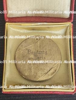MÉDAILLE SOUVENIR DANS SA BOITE DE LA PRISE DE PARIS PAR LES TROUPES ALLEMANDES. — photo 3
