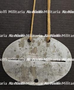 PLAQUE D’IDENTIFICATION MILITAIRE (EK) D’UN MEMBRE DES DOUANES ALLEMANDES ou « ZOLLGRENZSCHUTZ — photo 2