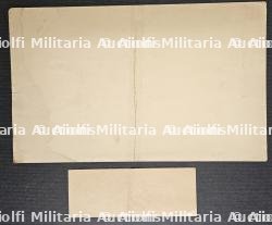 RARE PANCARTE CARTONNÉE D’INTERDICTION SANITAIRE ÉMISE PAR LE KOMMANDANT DU GROSS-PARIS — photo 3