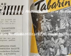 GUIDE DE L’A.O (AUSLANDS-ORGANISATION DER NSDAP , LANDESGRUPPEN FRANKREICH , DEUTSCHE ARBEITSFRONT DE PARIS ET DE SES ENVIRONS ET TICKETS CANTINE DE LA WEHRMACHT. — miniature 4