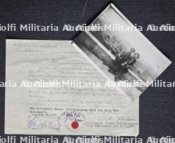 LOT DE DOCUMENTS SUR L'ORGANISATION TODT À PARIS , GUIDE TOURISTIQUE , DEUX LAISSEZ-PASSER , ATTESTATION ET PHOTO — photo 5