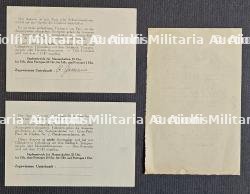 LOT DE LAISSEZ-PASSER (X2) POUR DES SOLDATS DE LA WEHRMACHT À PARIS — photo 2