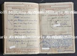 WEHRPASS DE L’ARMÉE ALLEMANDE , TRANSPORT KOMMANDANTUR PARIS-SÜD — photo 7