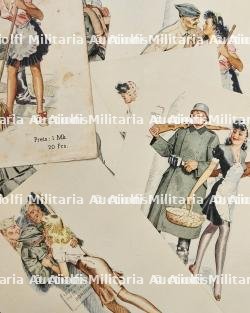 PLAQUETTE , RECUEIL DE DESSINS HUMORISTIQUES ,OH LA LA — miniature 3